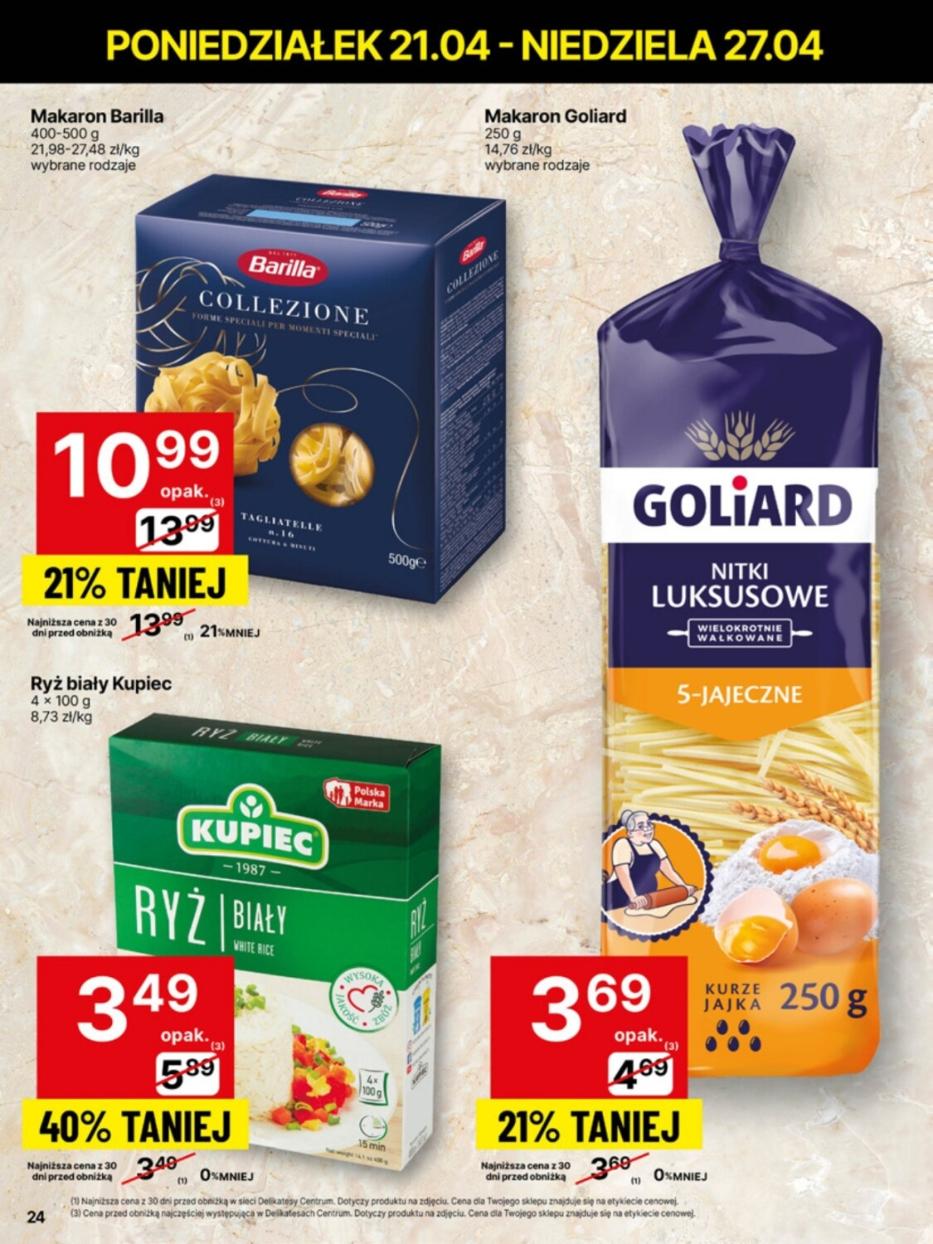 Gazetka promocyjna Delikatesy Centrum str. 24
