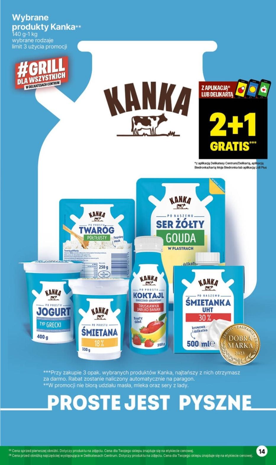 Gazetka promocyjna Delikatesy Centrum str. 14