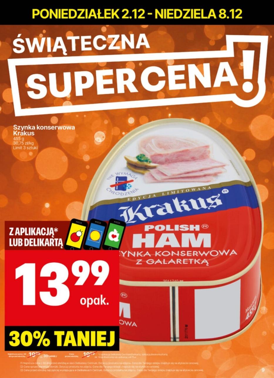 Gazetka promocyjna Delikatesy Centrum str. 9