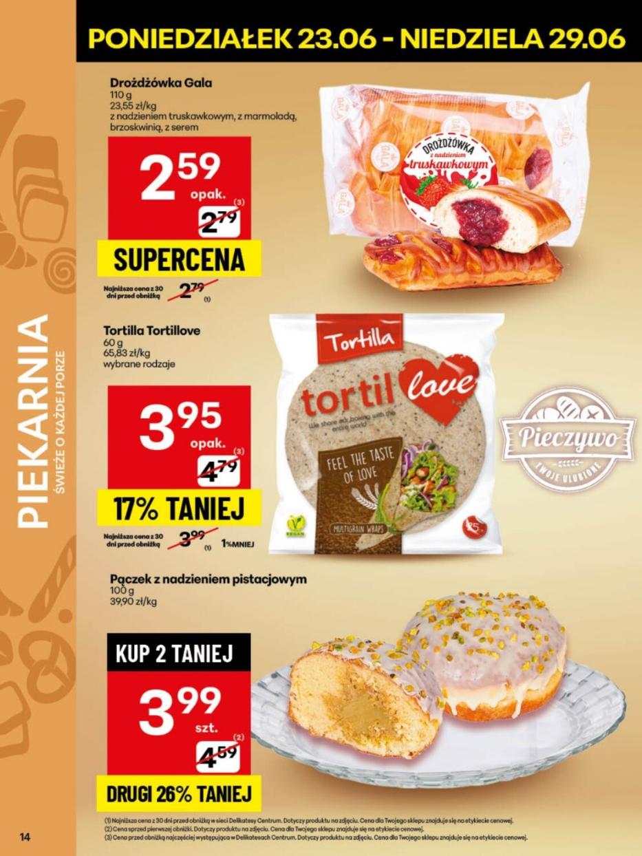 Gazetka promocyjna Delikatesy Centrum str. 14