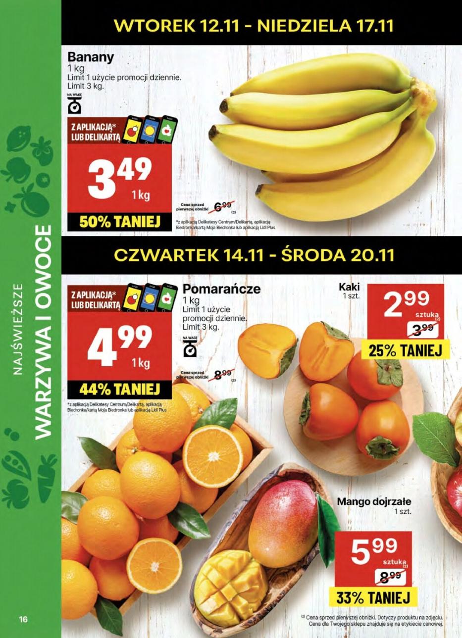 Gazetka promocyjna Delikatesy Centrum str. 16