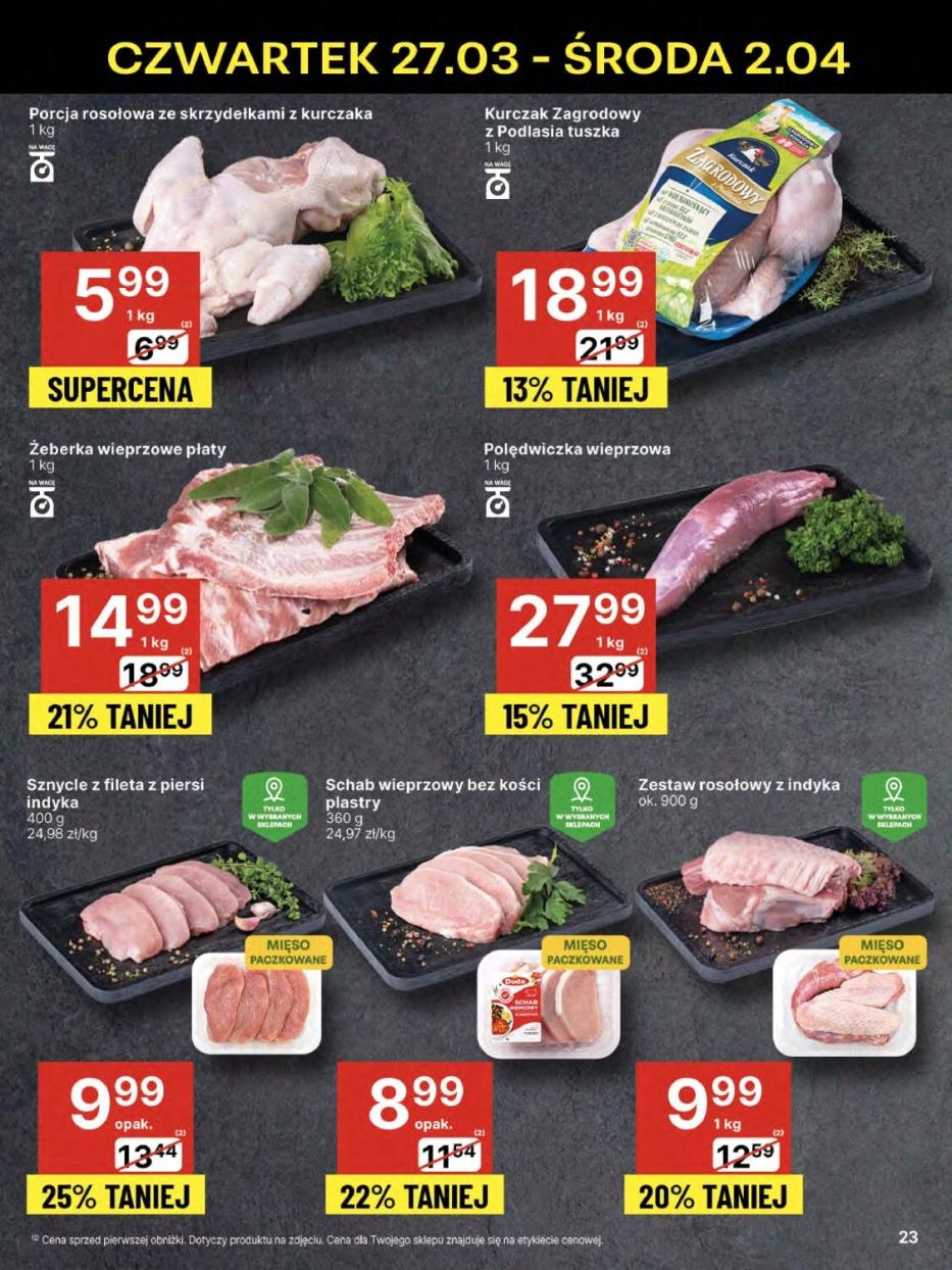 Gazetka promocyjna Delikatesy Centrum str. 23