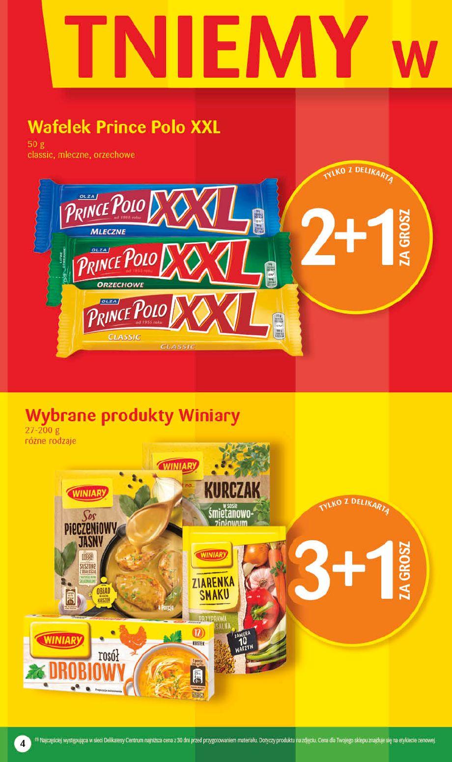 Gazetka promocyjna Delikatesy Centrum str. 4