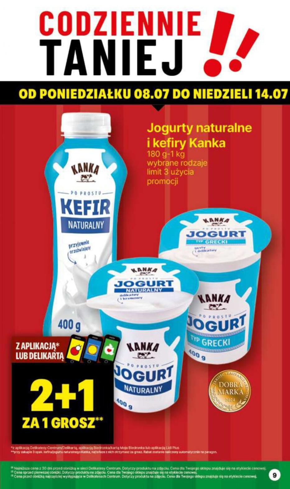 Gazetka promocyjna Delikatesy Centrum str. 9