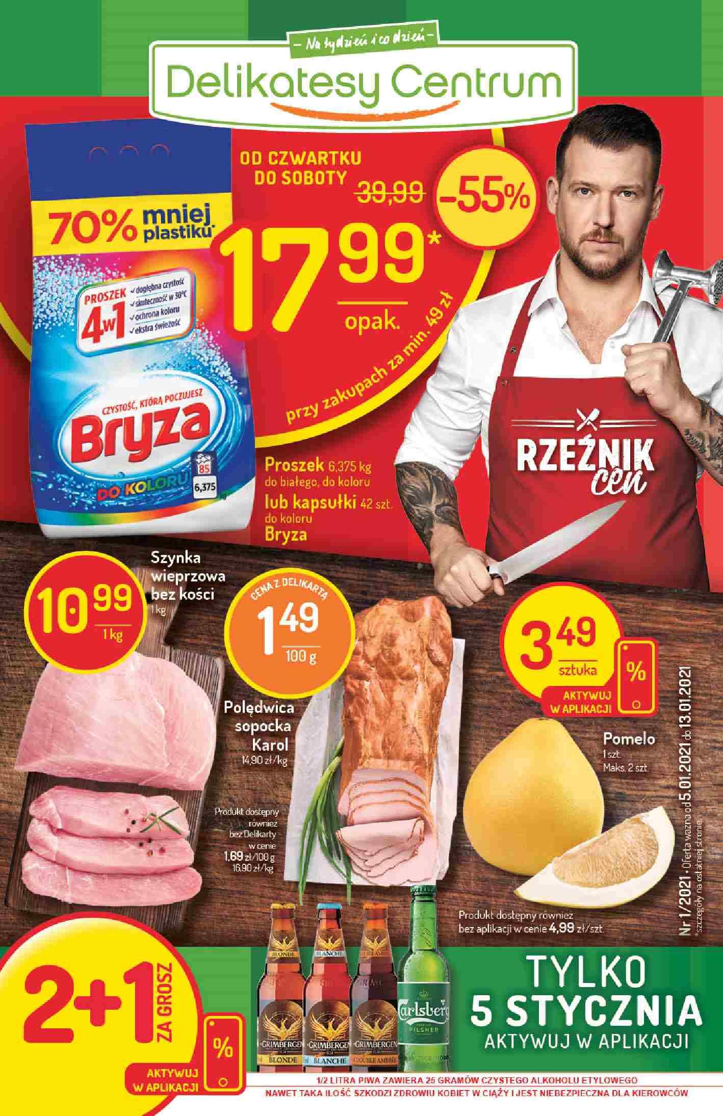 Gazetka promocyjna Delikatesy Centrum str. 1