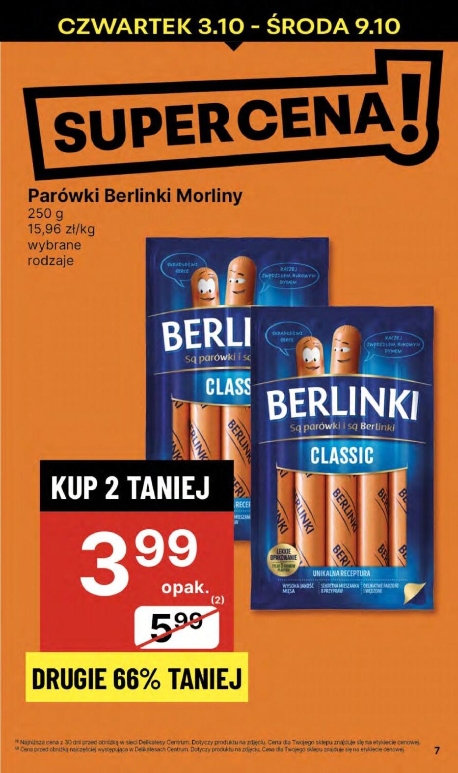 Gazetka promocyjna Delikatesy Centrum str. 7