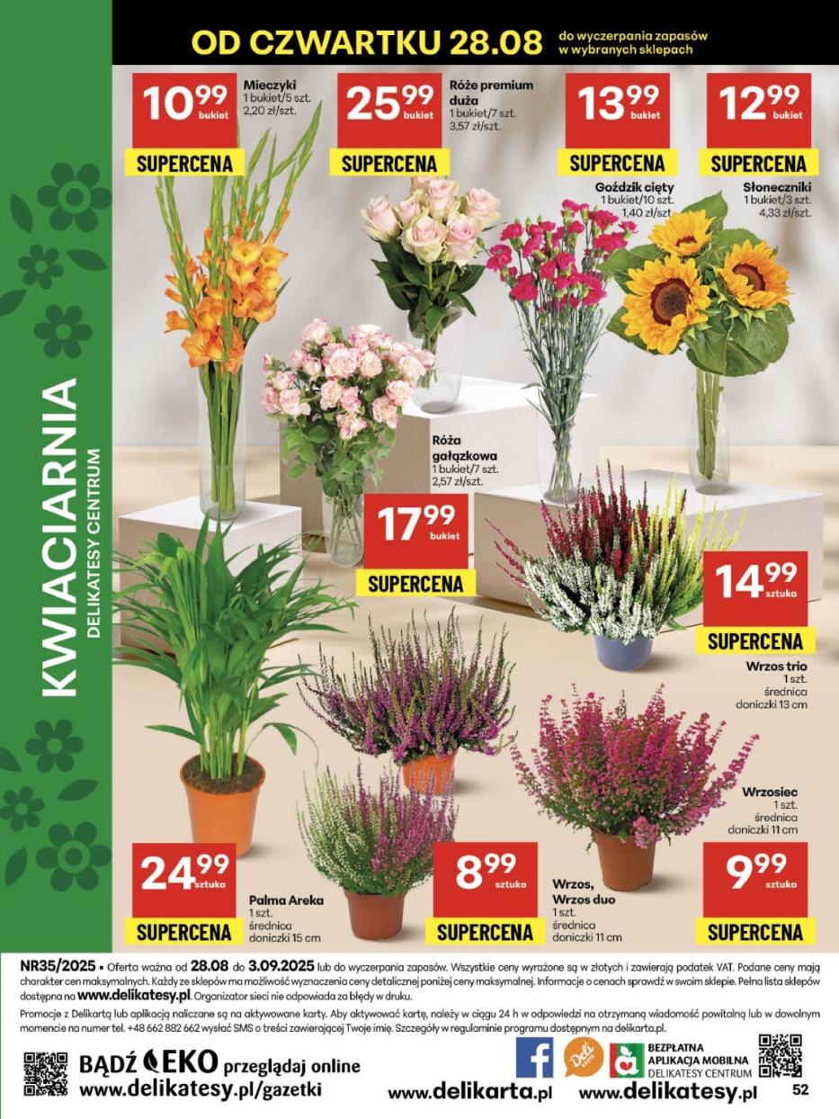 Gazetka promocyjna Delikatesy Centrum str. 52