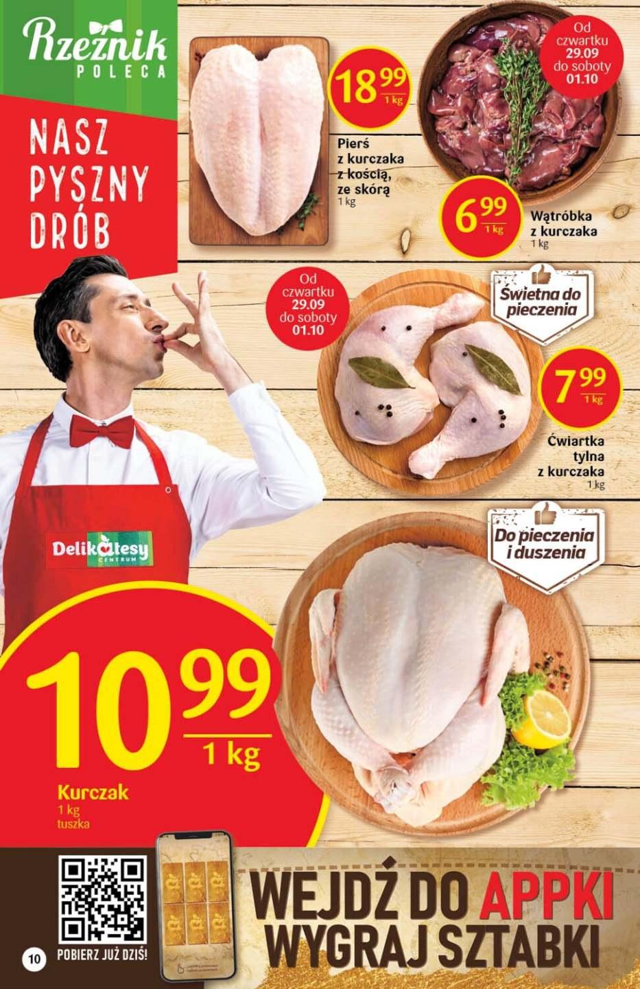 Gazetka promocyjna Delikatesy Centrum str. 10