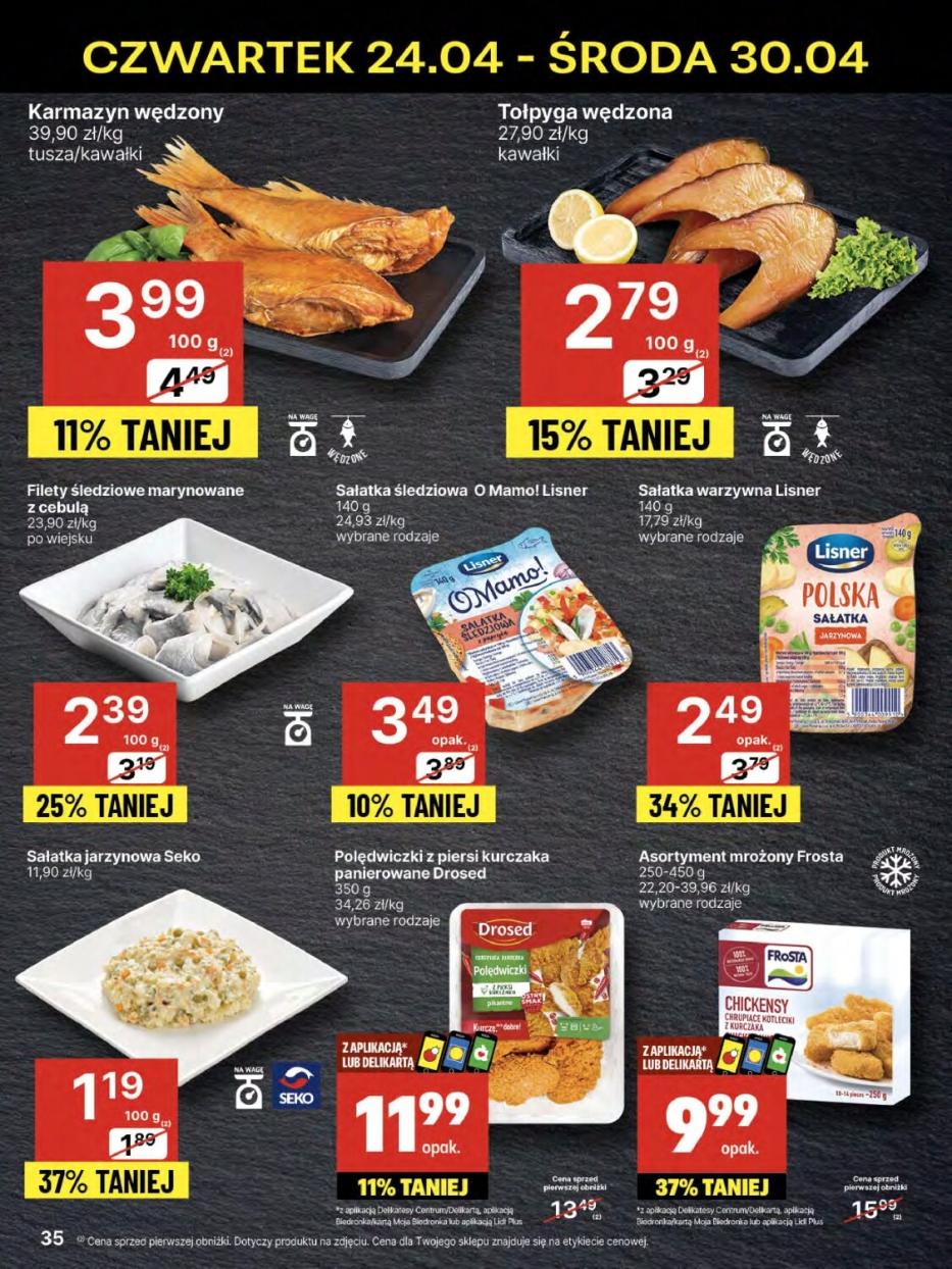 Gazetka promocyjna Delikatesy Centrum str. 35