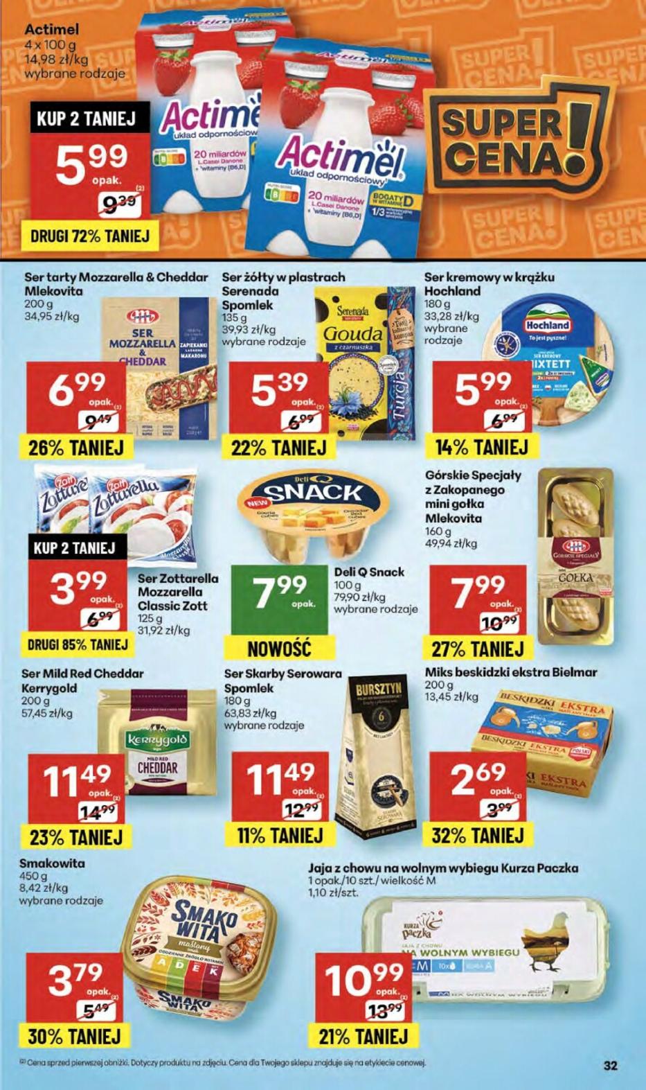 Gazetka promocyjna Delikatesy Centrum str. 32