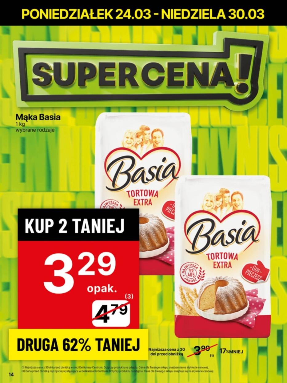Gazetka promocyjna Delikatesy Centrum str. 14
