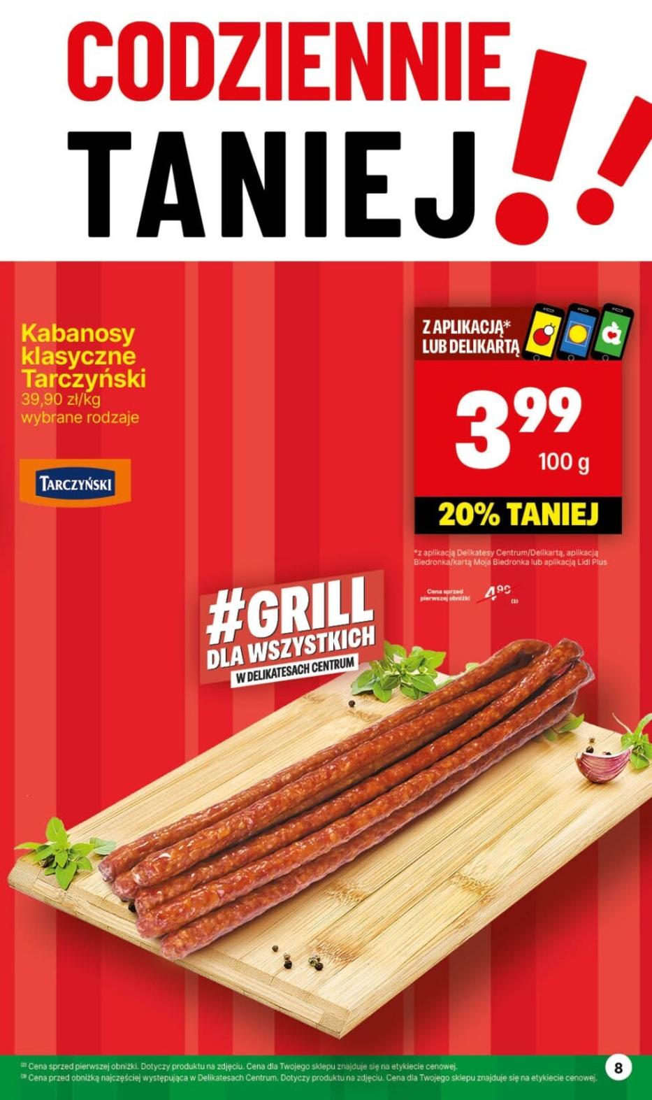 Gazetka promocyjna Delikatesy Centrum str. 8