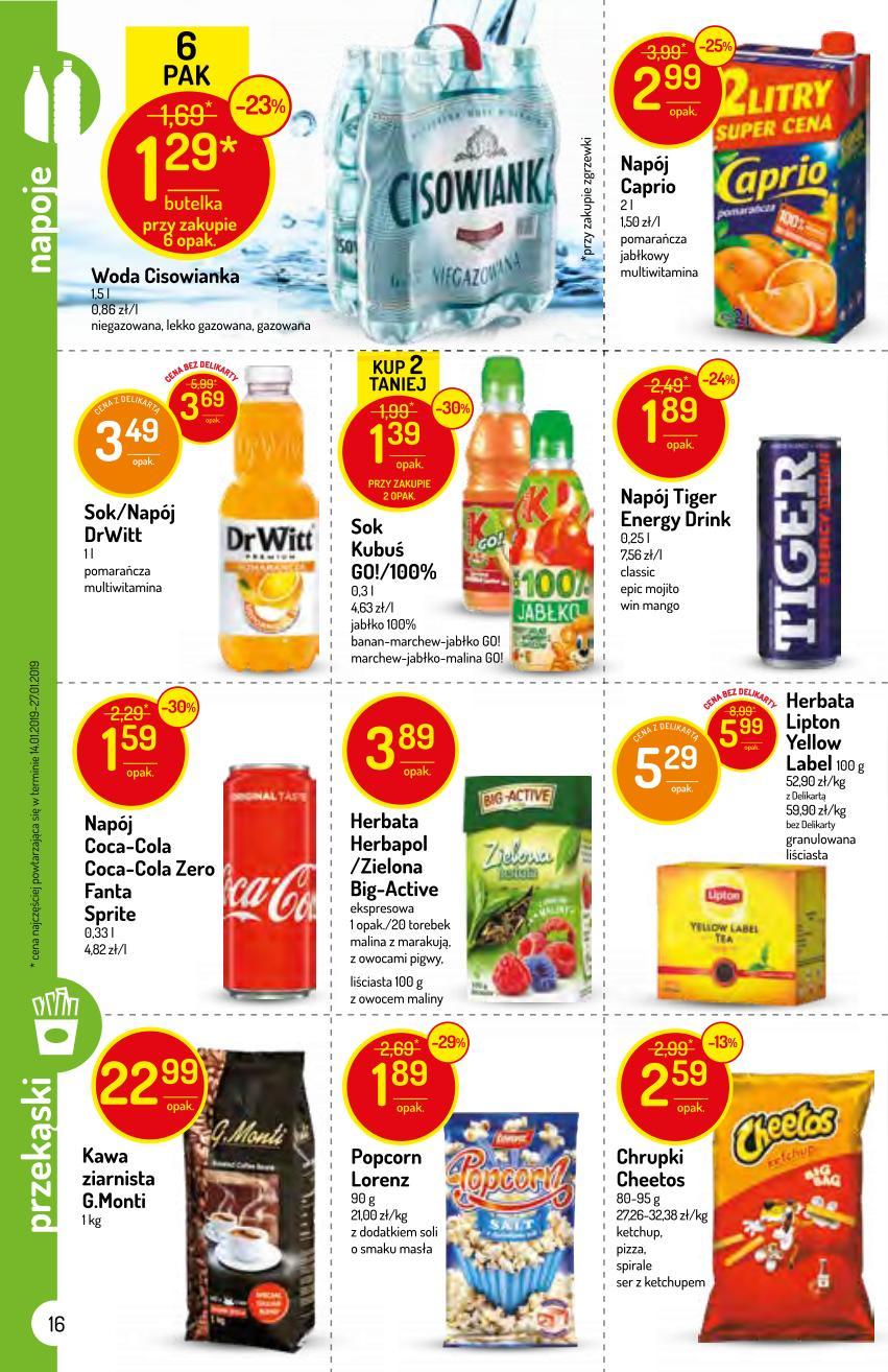 Gazetka promocyjna Delikatesy Centrum str. 16