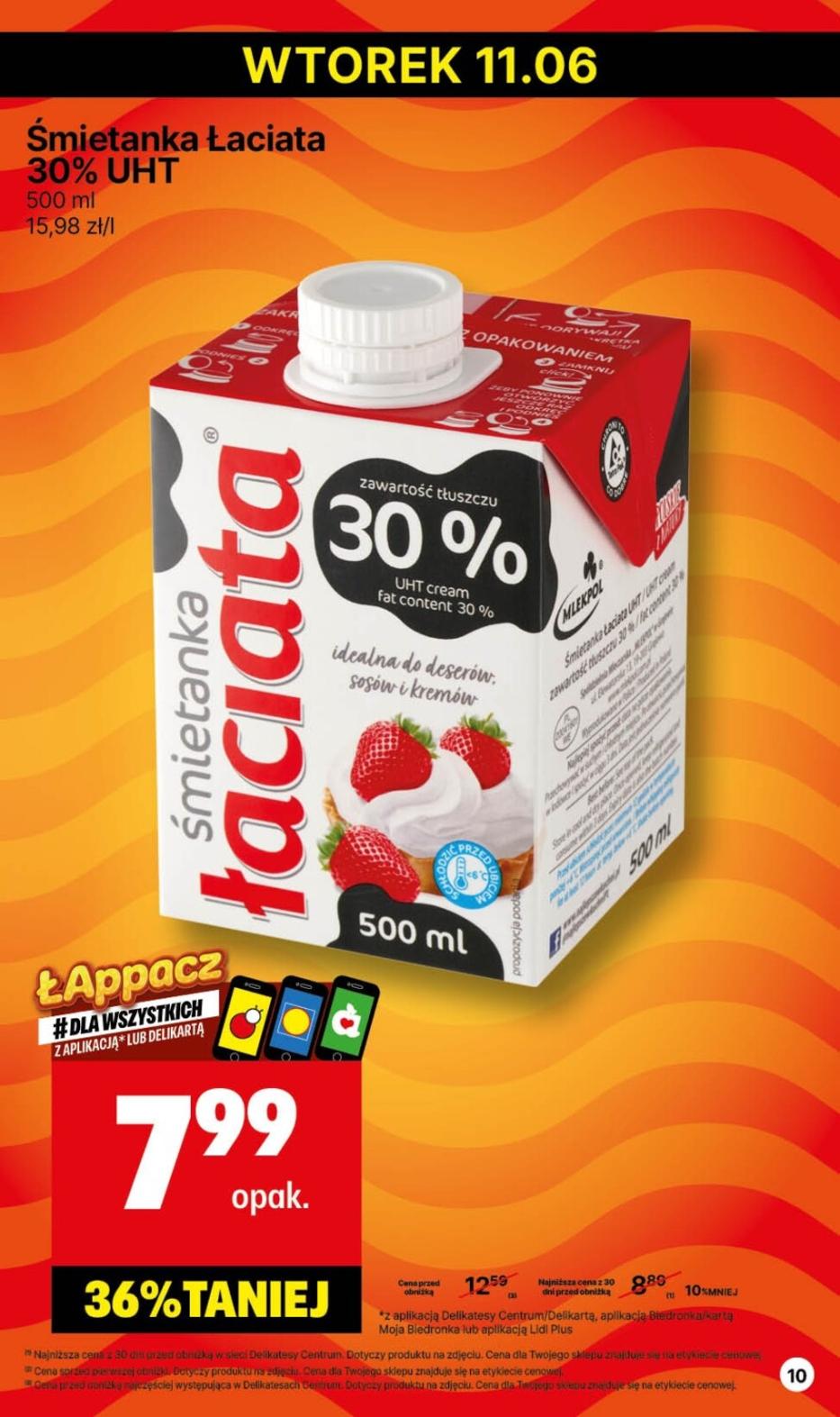 Gazetka promocyjna Delikatesy Centrum str. 10