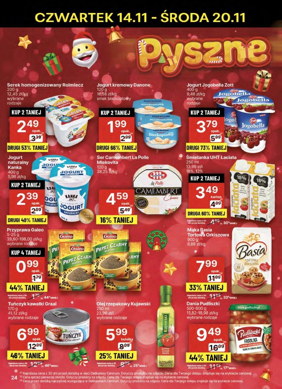 Gazetka promocyjna Delikatesy Centrum str. 24
