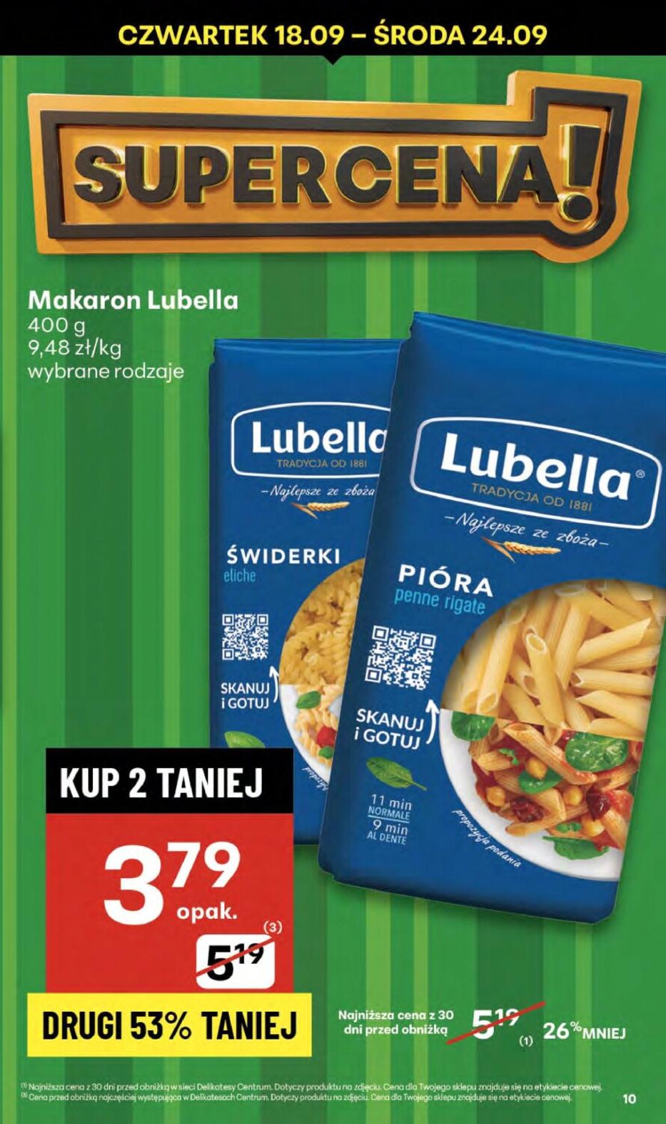 Gazetka promocyjna Delikatesy Centrum str. 10