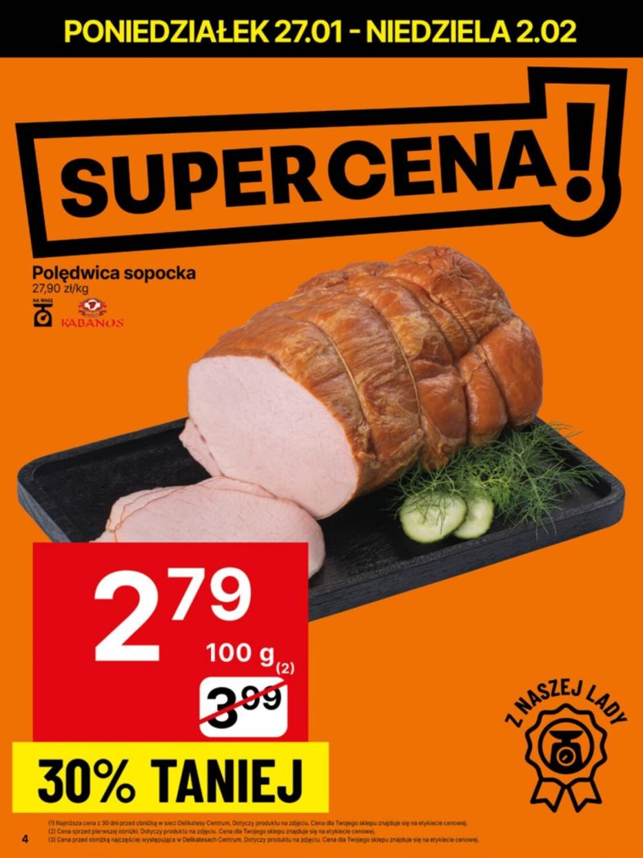 Gazetka promocyjna Delikatesy Centrum str. 4