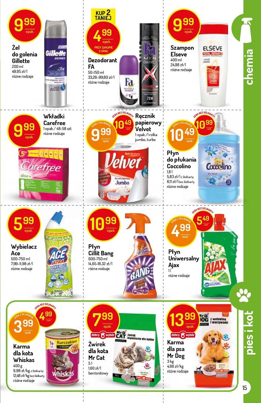 Gazetka promocyjna Delikatesy Centrum str. 15