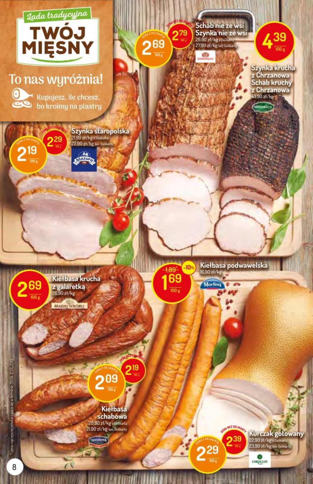 Gazetka promocyjna Delikatesy Centrum str. 8