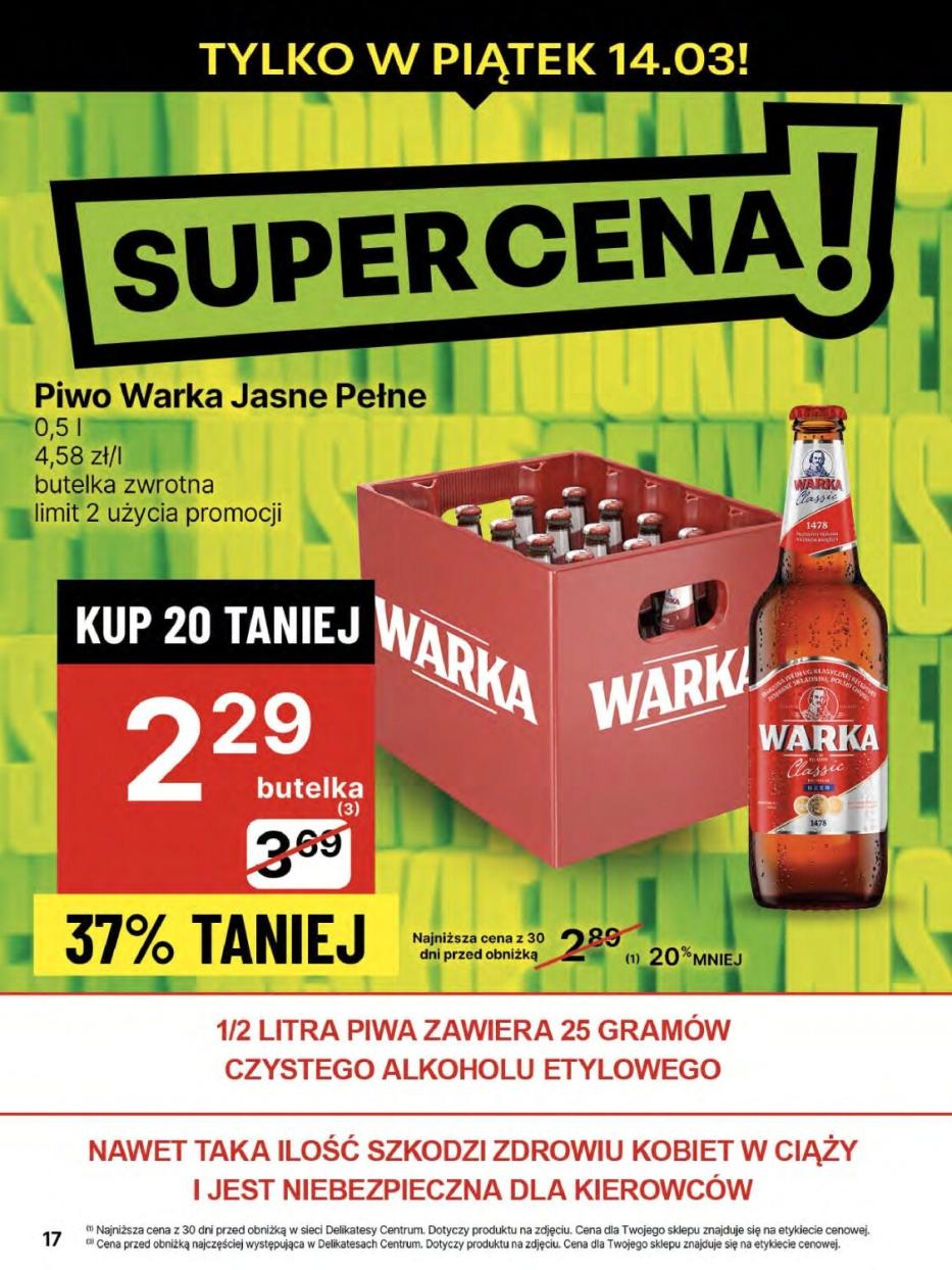Gazetka promocyjna Delikatesy Centrum str. 17