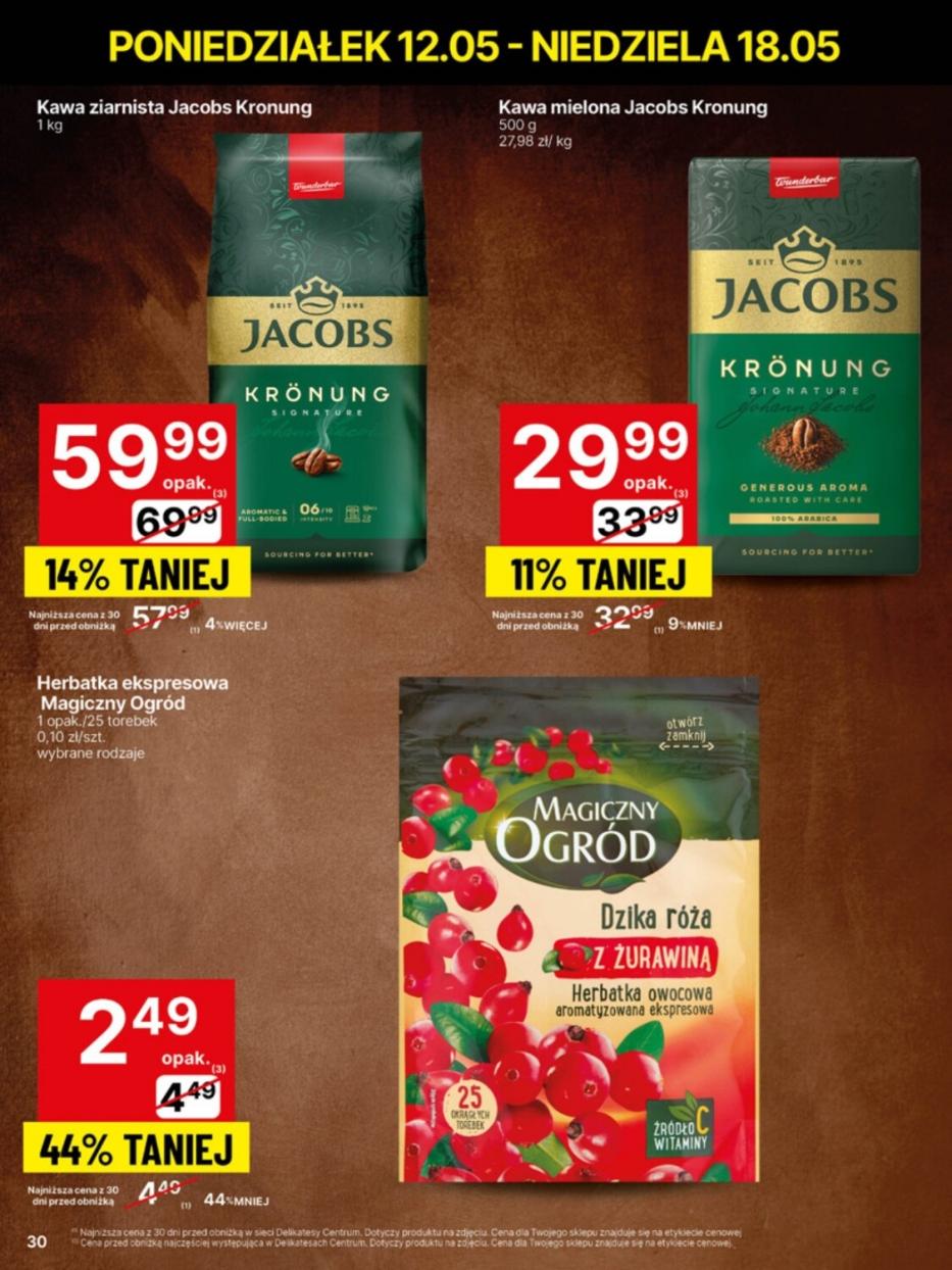 Gazetka promocyjna Delikatesy Centrum str. 30
