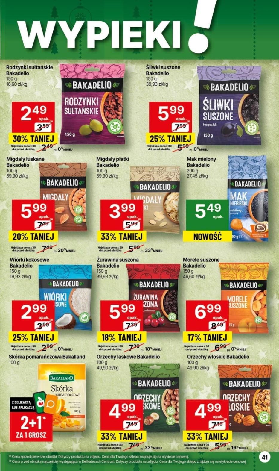 Gazetka promocyjna Delikatesy Centrum str. 41