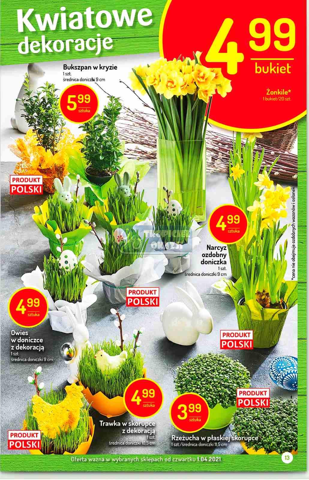 Gazetka promocyjna Delikatesy Centrum str. 13