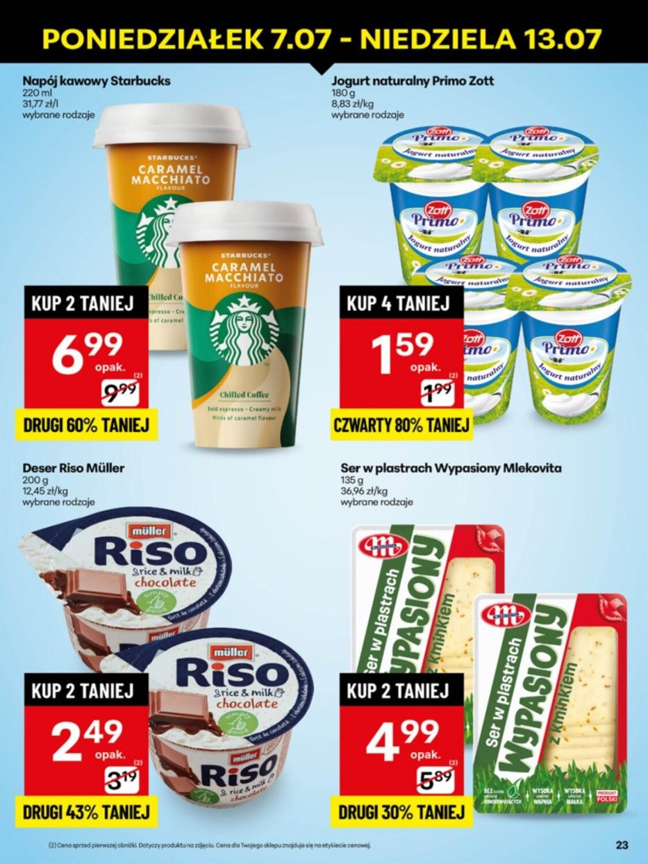 Gazetka promocyjna Delikatesy Centrum str. 23