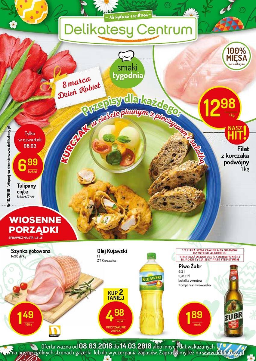 Gazetka promocyjna Delikatesy Centrum str. 1