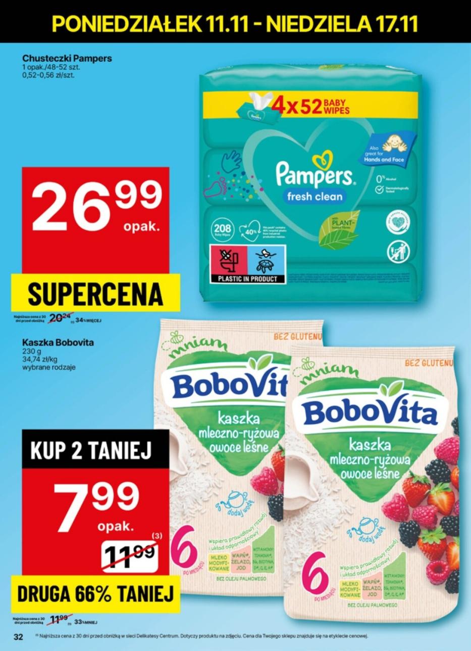 Gazetka promocyjna Delikatesy Centrum str. 32