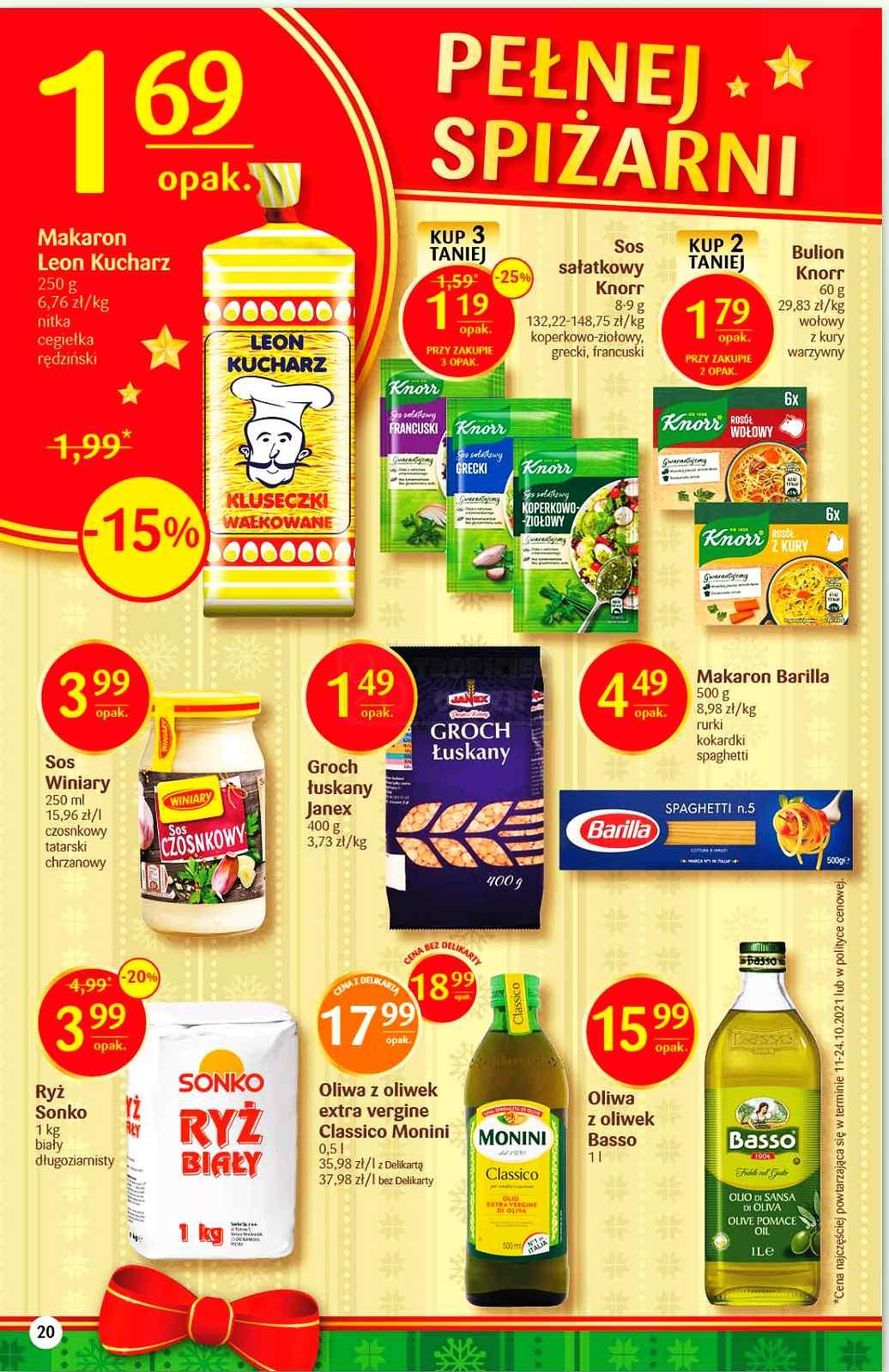 Gazetka promocyjna Delikatesy Centrum str. 20