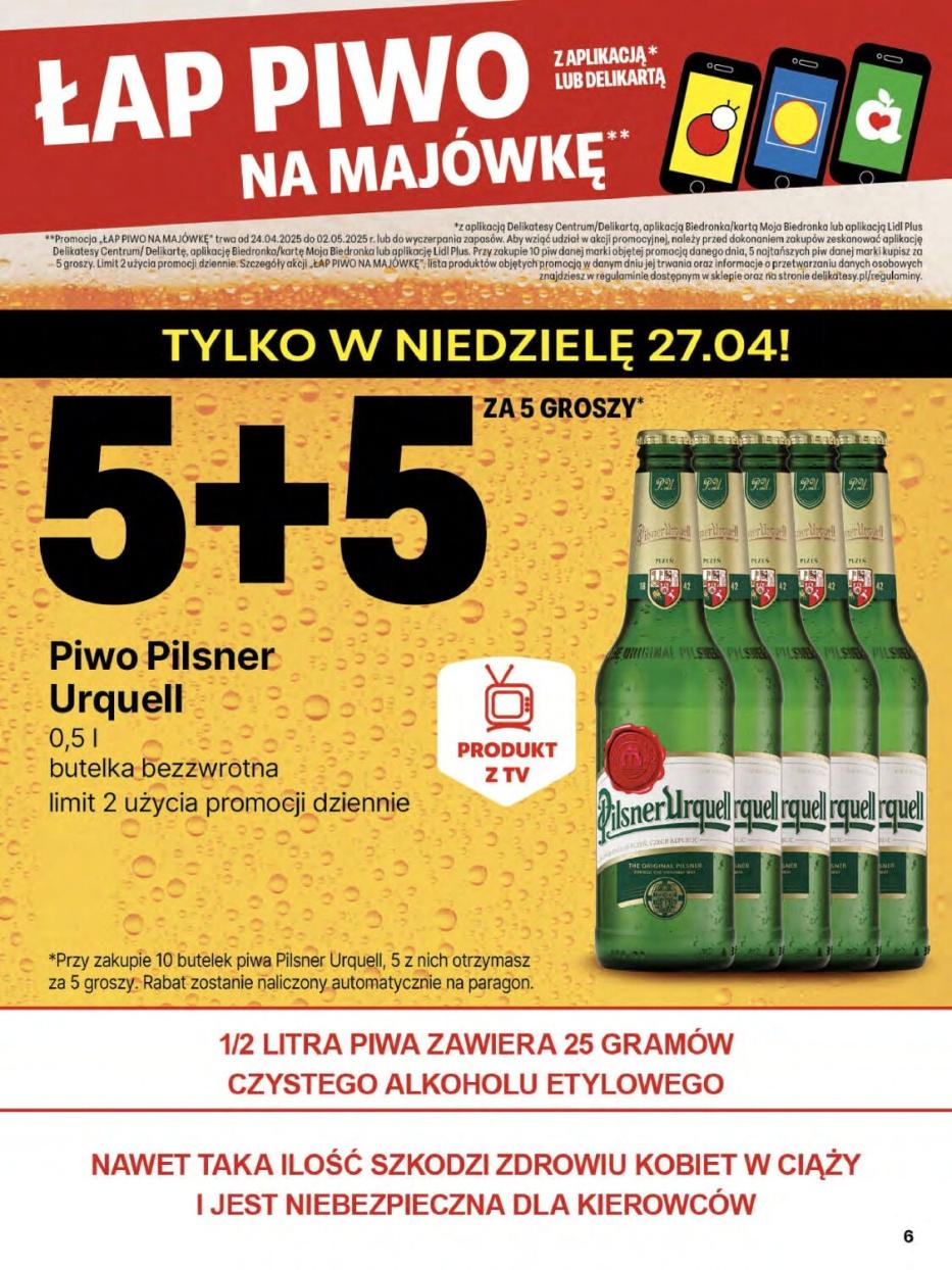 Gazetka promocyjna Delikatesy Centrum str. 6