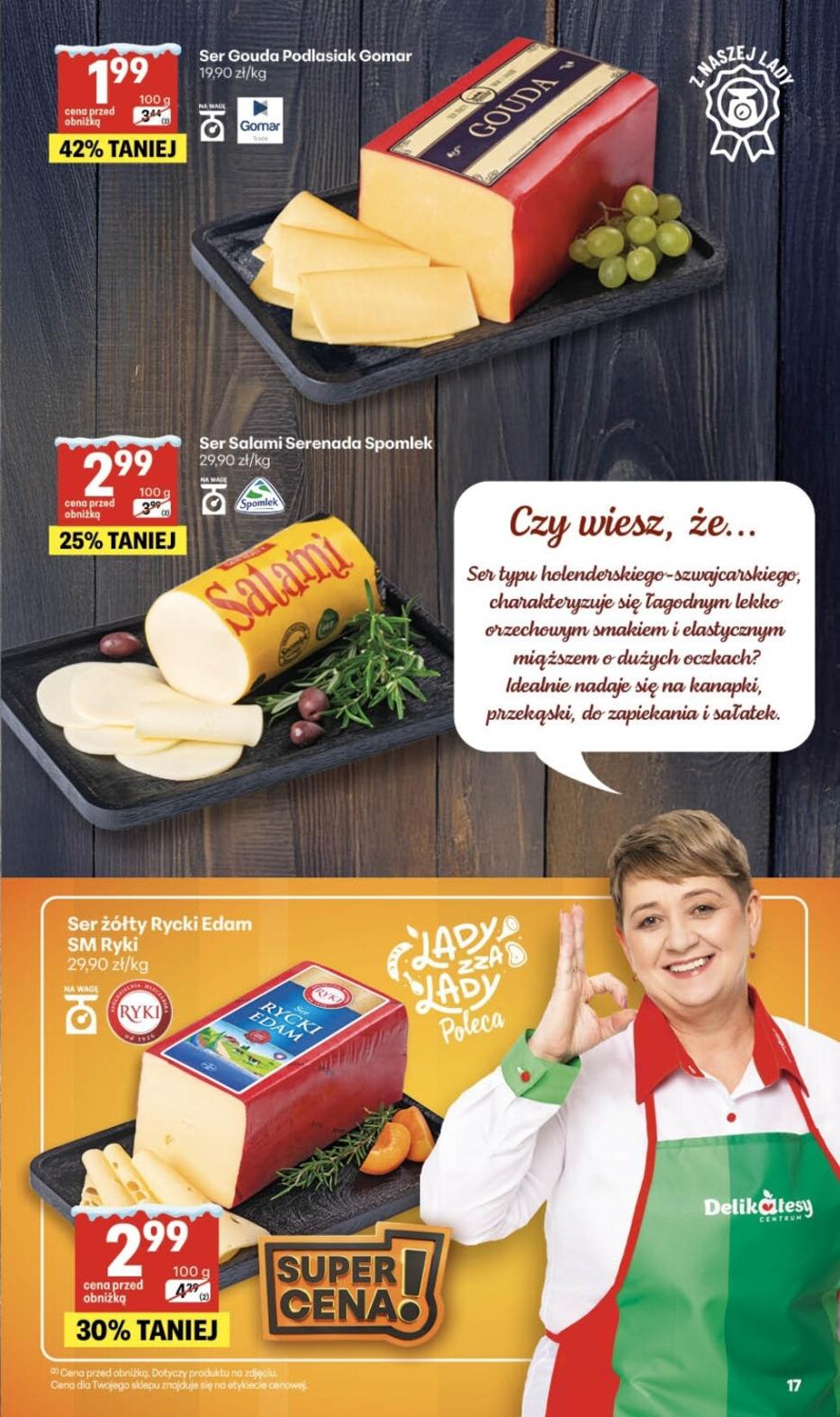 Gazetka promocyjna Delikatesy Centrum str. 17