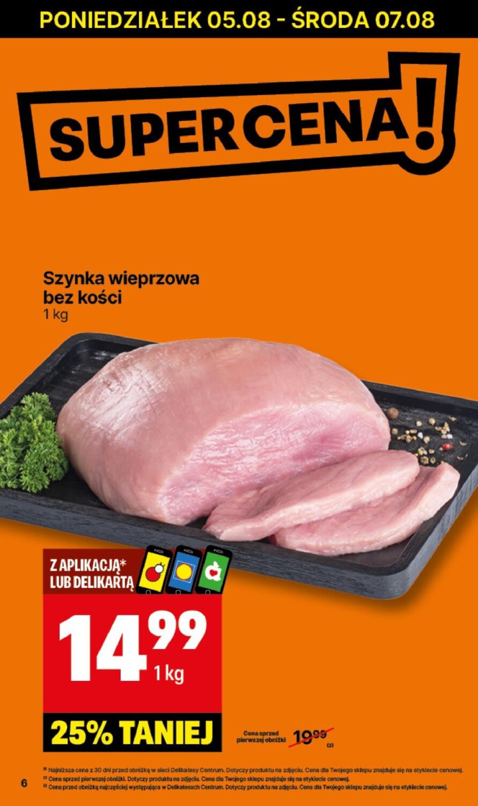 Gazetka promocyjna Delikatesy Centrum str. 6