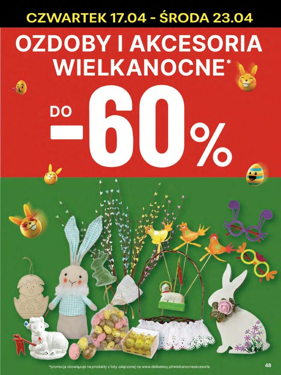 Gazetka promocyjna Delikatesy Centrum str. 48