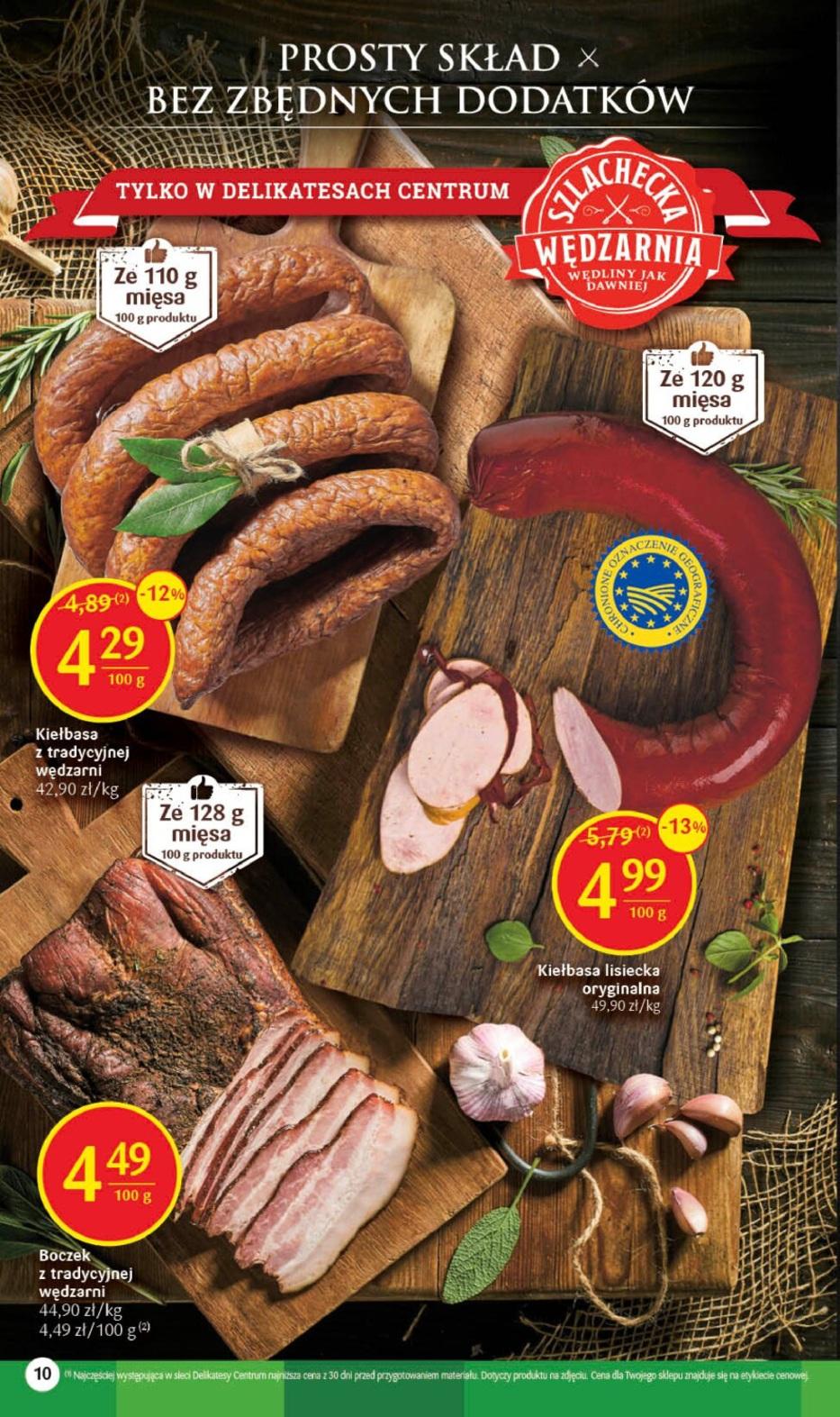 Gazetka promocyjna Delikatesy Centrum str. 10
