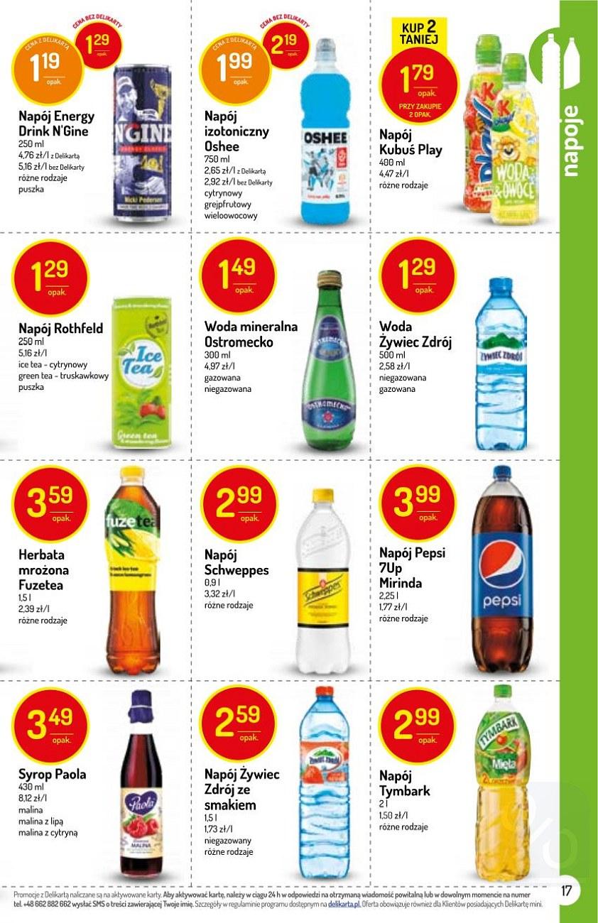 Gazetka promocyjna Delikatesy Centrum str. 17