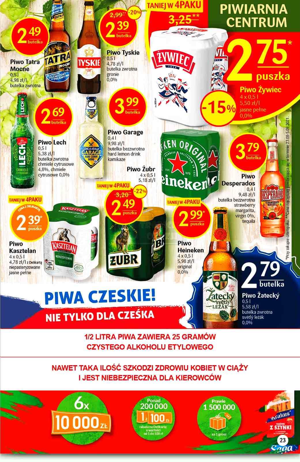 Gazetka promocyjna Delikatesy Centrum str. 23