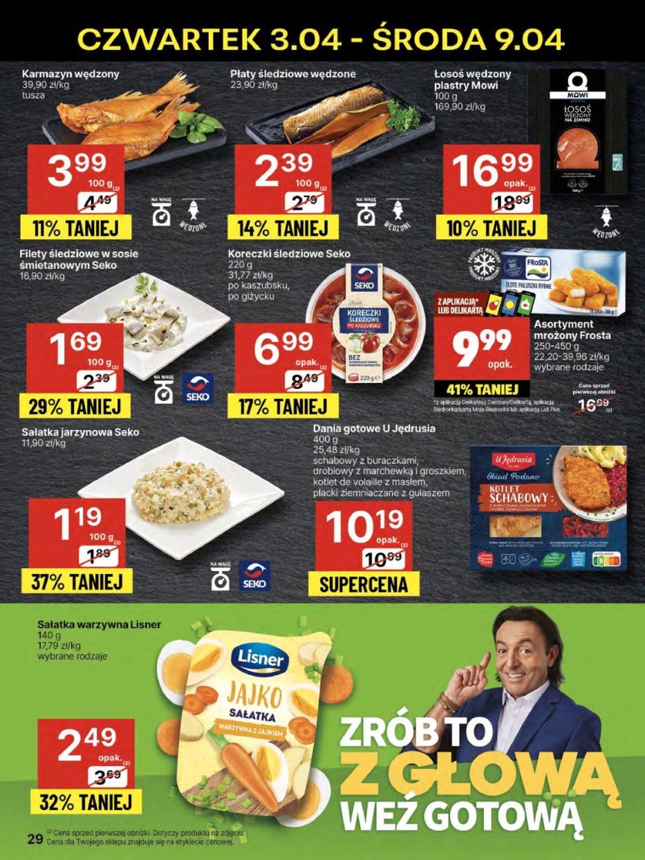 Gazetka promocyjna Delikatesy Centrum str. 29