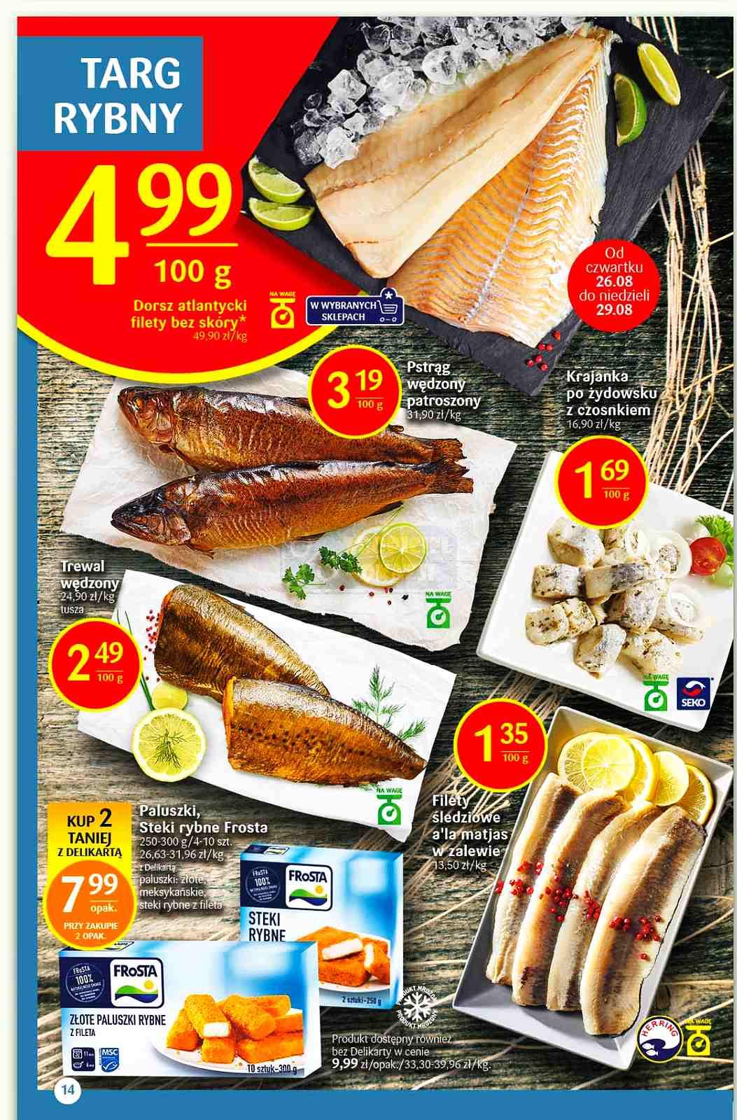 Gazetka promocyjna Delikatesy Centrum str. 14