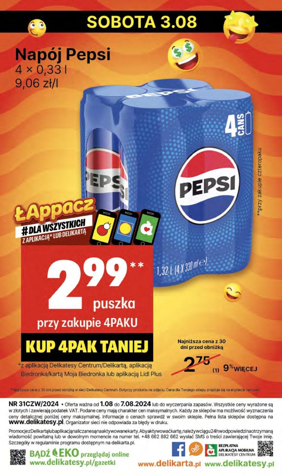 Gazetka promocyjna Delikatesy Centrum str. 34
