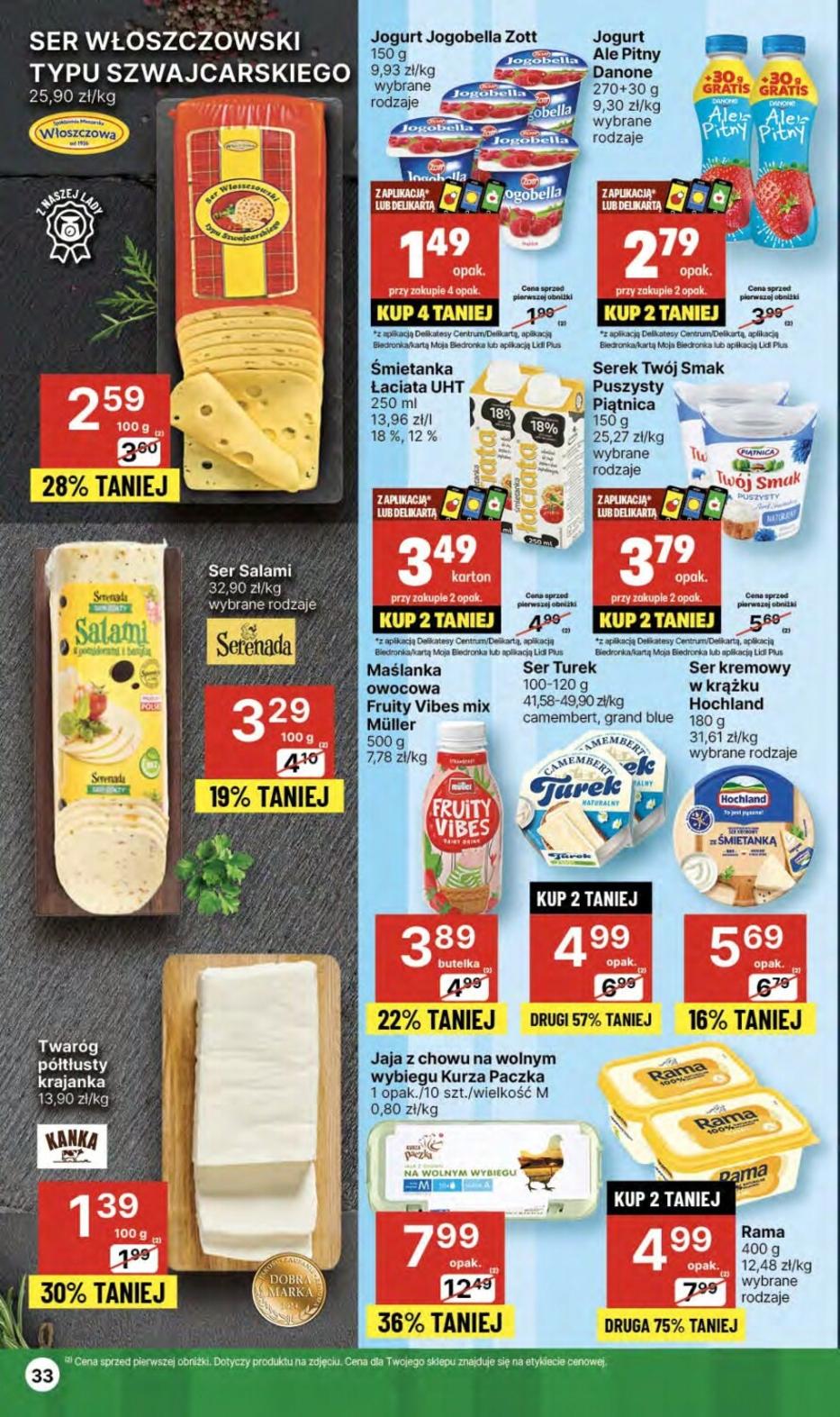 Gazetka promocyjna Delikatesy Centrum str. 33