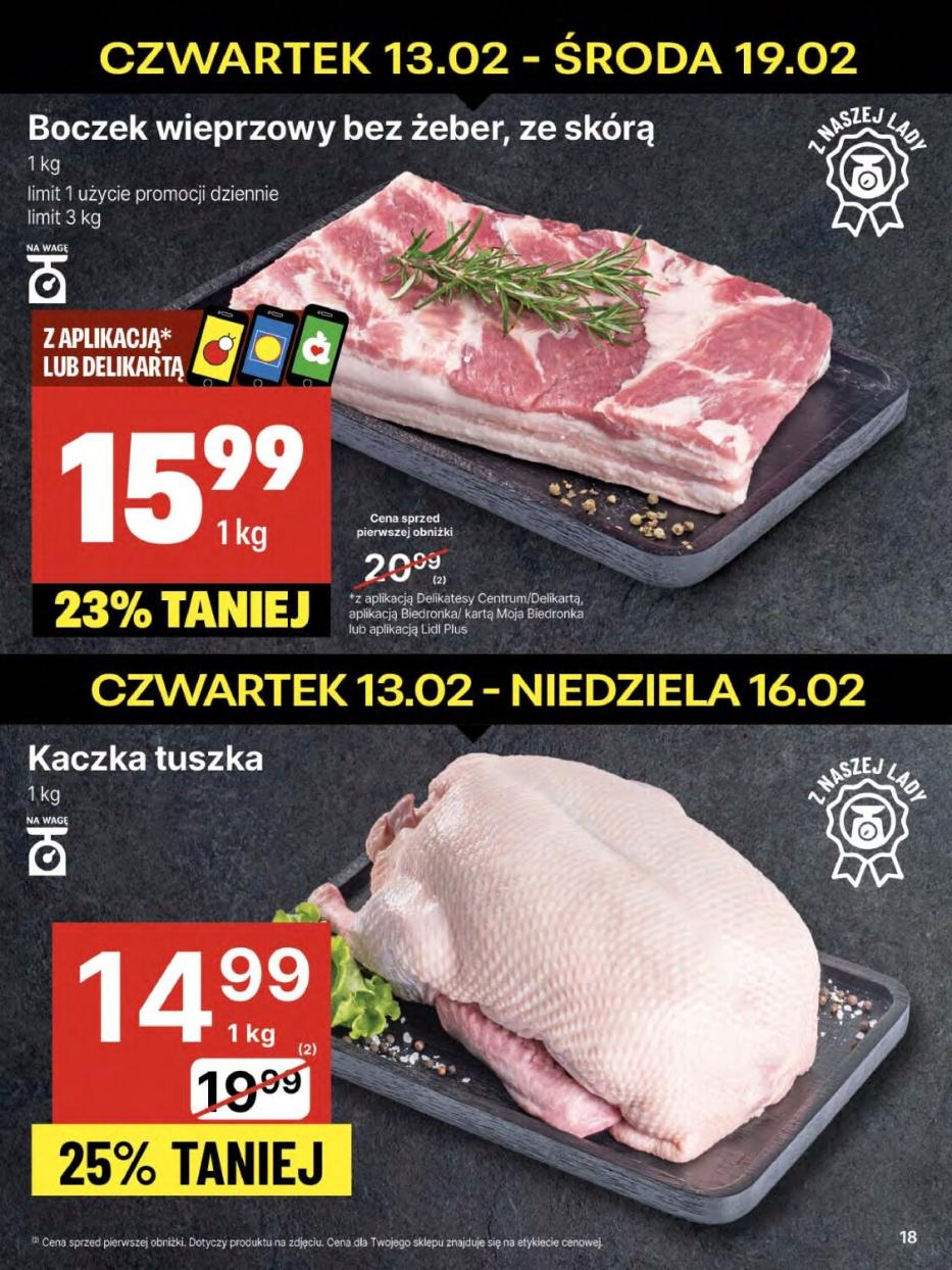 Gazetka promocyjna Delikatesy Centrum str. 18