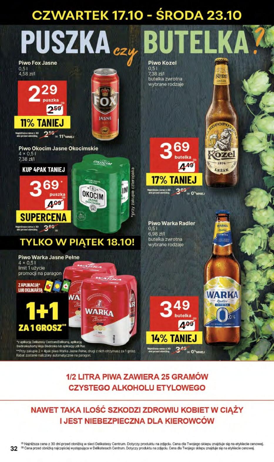 Gazetka promocyjna Delikatesy Centrum str. 32