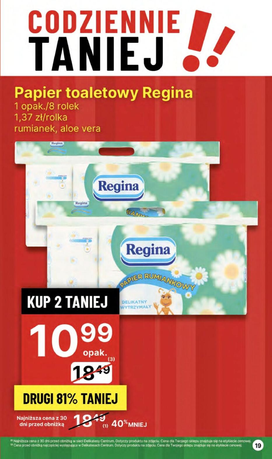 Gazetka promocyjna Delikatesy Centrum str. 19