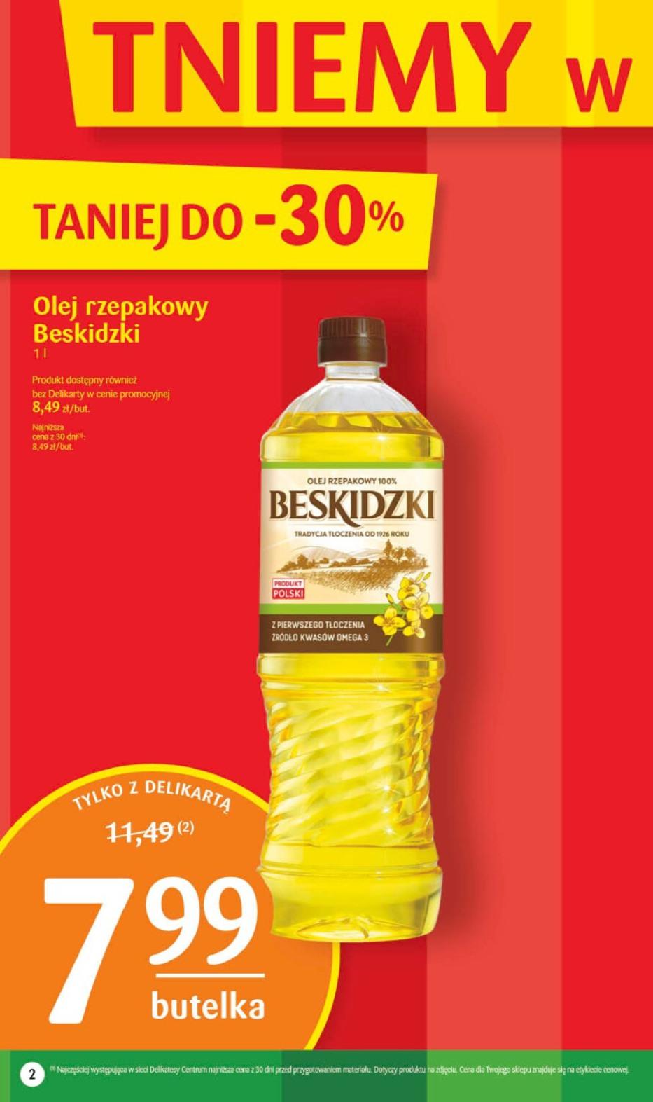 Gazetka promocyjna Delikatesy Centrum str. 2