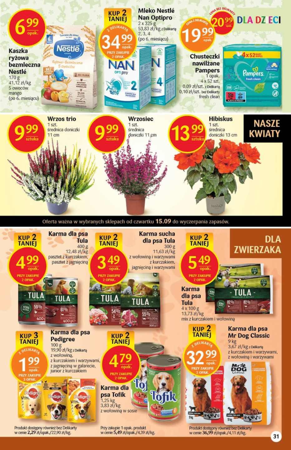 Gazetka promocyjna Delikatesy Centrum str. 31
