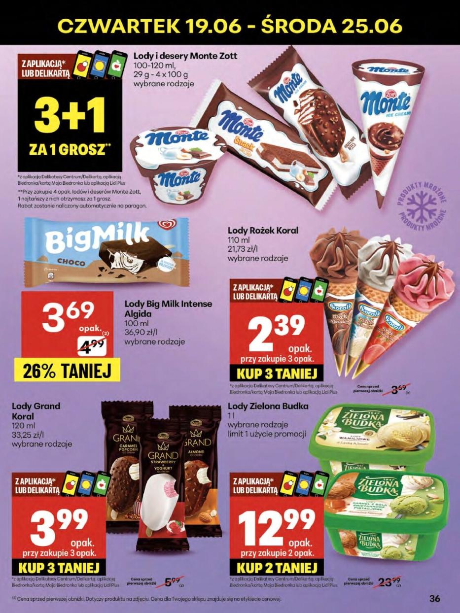 Gazetka promocyjna Delikatesy Centrum str. 36