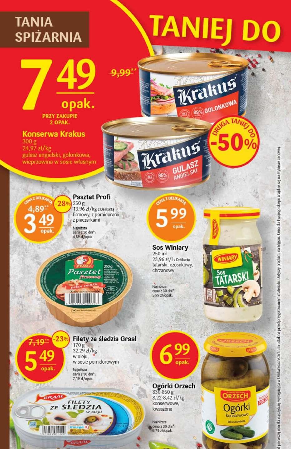 Gazetka promocyjna Delikatesy Centrum str. 20