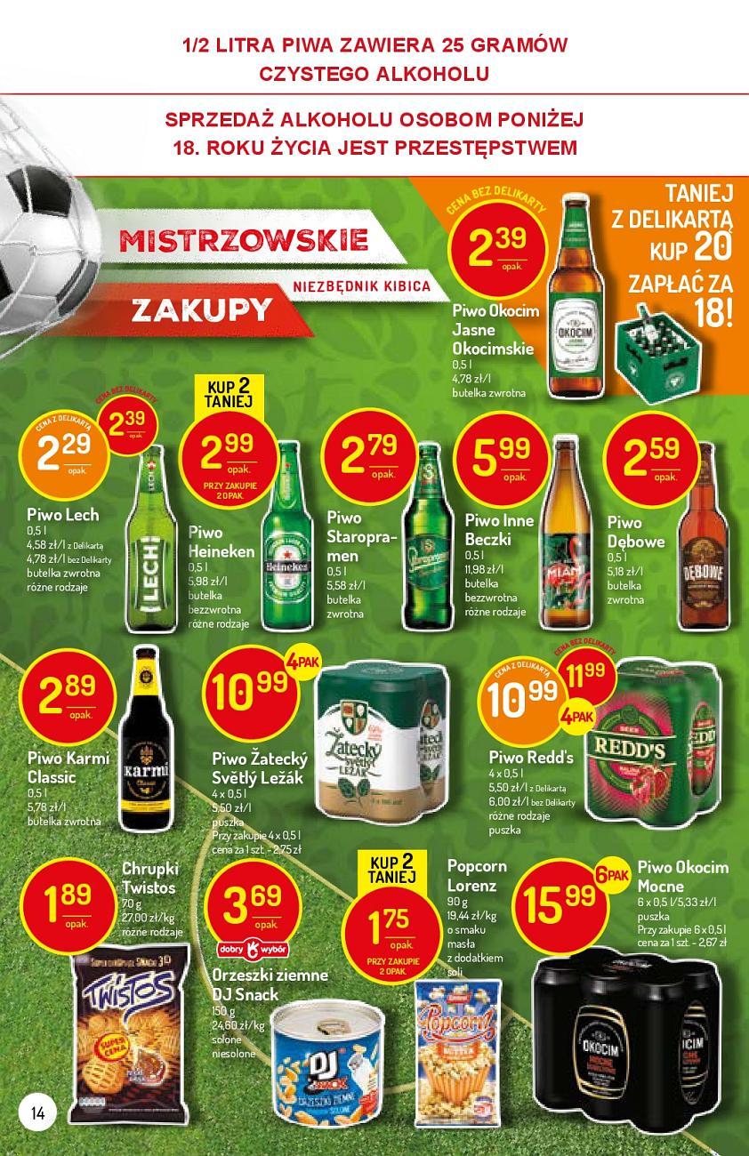 Gazetka promocyjna Delikatesy Centrum str. 14